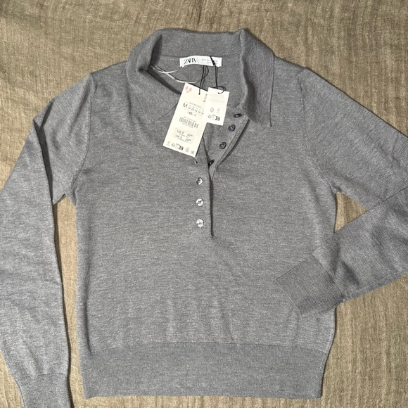Zara Sweaters - Women’s Zara Soft Polo Neck Sweater. Medium. New with tags.
